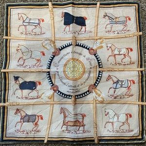 An Hermès pillowcase.